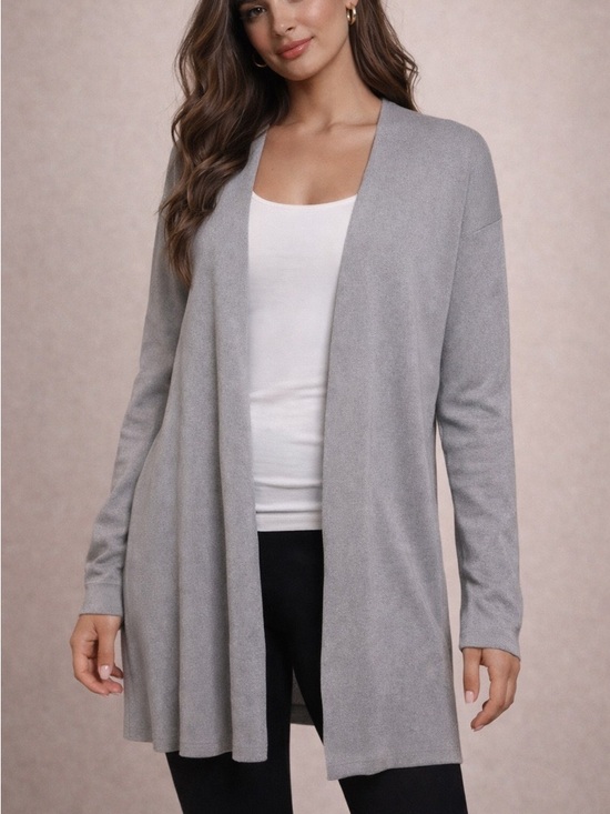 Lole Sweaters - Lole Gray Knit Cardigan Sweater